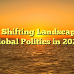 The Shifting Landscape of Global Politics in 2025